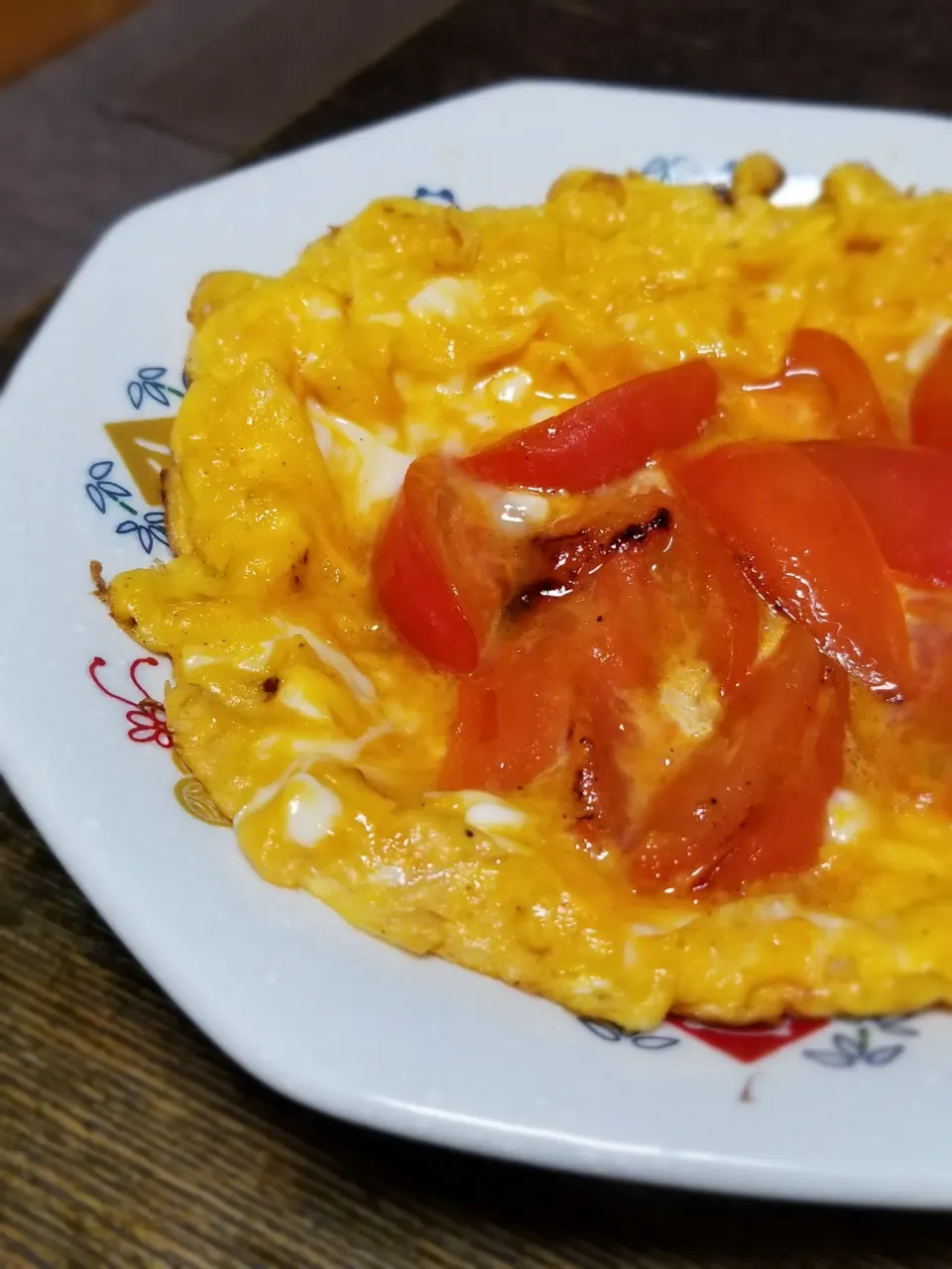 パパ作👨トマトと卵の炒め物|ぱんだのままんさん