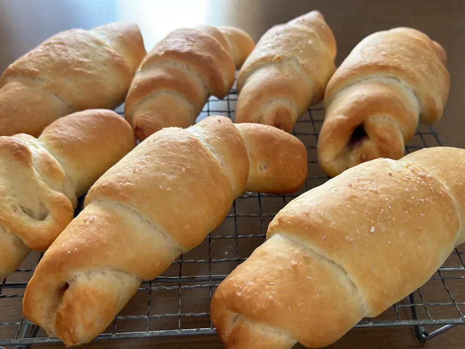 栗餡塩パン🥐|ゆだともさん