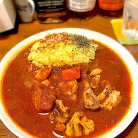 Snapdishの料理写真:チキンカレー|kenshiさん