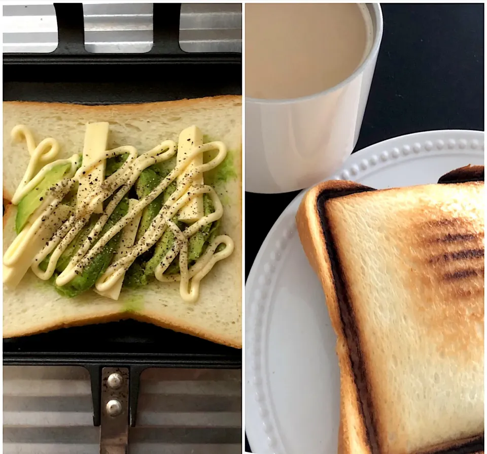 13:33 アボカドチーズサンド🥑🥪|へれ子さん