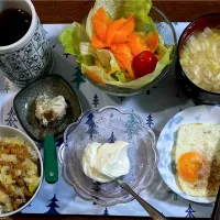 いつもの朝食です|マースさん