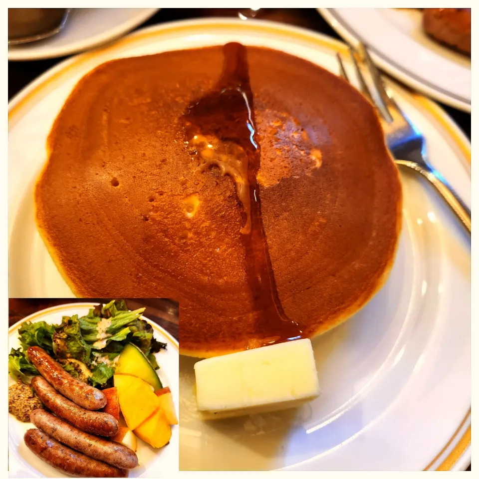 Snapdishの料理写真:🔷蒲田🥞シビタスさんのホットケーキ🥞🔷|@きなこさん