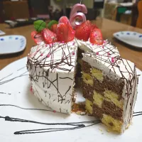 Snapdishの料理写真:ケーキ🎂| chiyukiさん