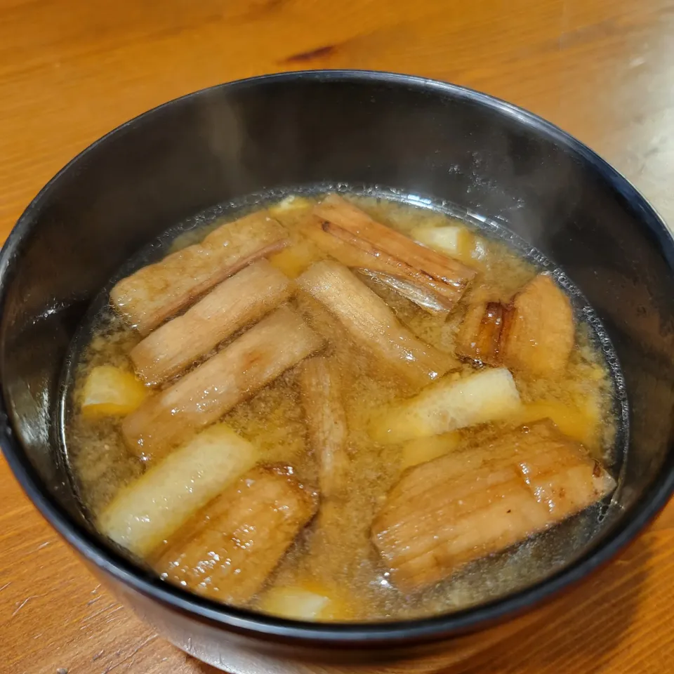 ズイキの味噌汁|あんさん