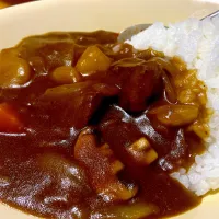 Snapdishの料理写真:牛肉ゴロゴロ😊カレーライス🍛|サチ😊さん