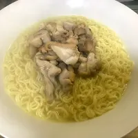 簡単即席肉ラーメン塩味|ぽてさん