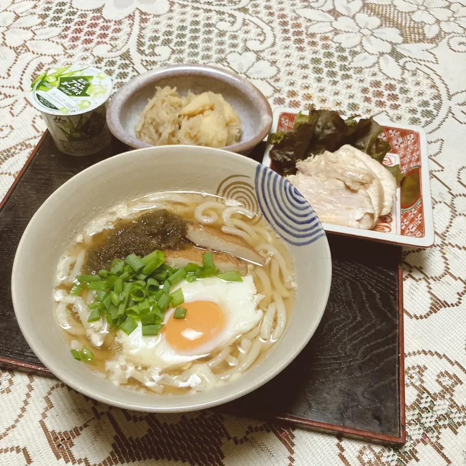 grandmaの晩ごはん☆ 寒かったから温かいおうどんで頂きます|kaoriさん