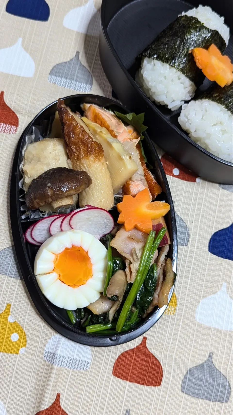 自分弁当〜鮭弁当|f.1125beさん