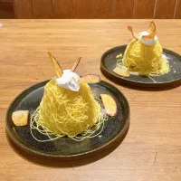 Snapdishの料理写真:安納芋のモンブラン|ちゃみこさん