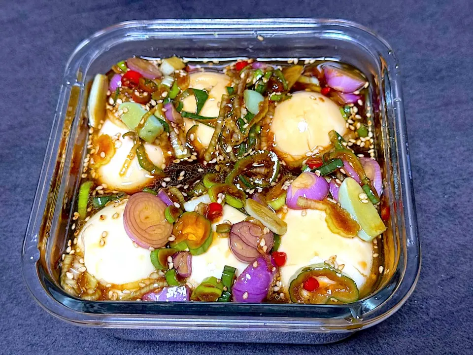 Soft Boiled egg Korea sauce|yeni kartikasariさん