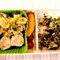 Snapdishの料理写真:旦那さんお弁当❤️|かおるcitronさん