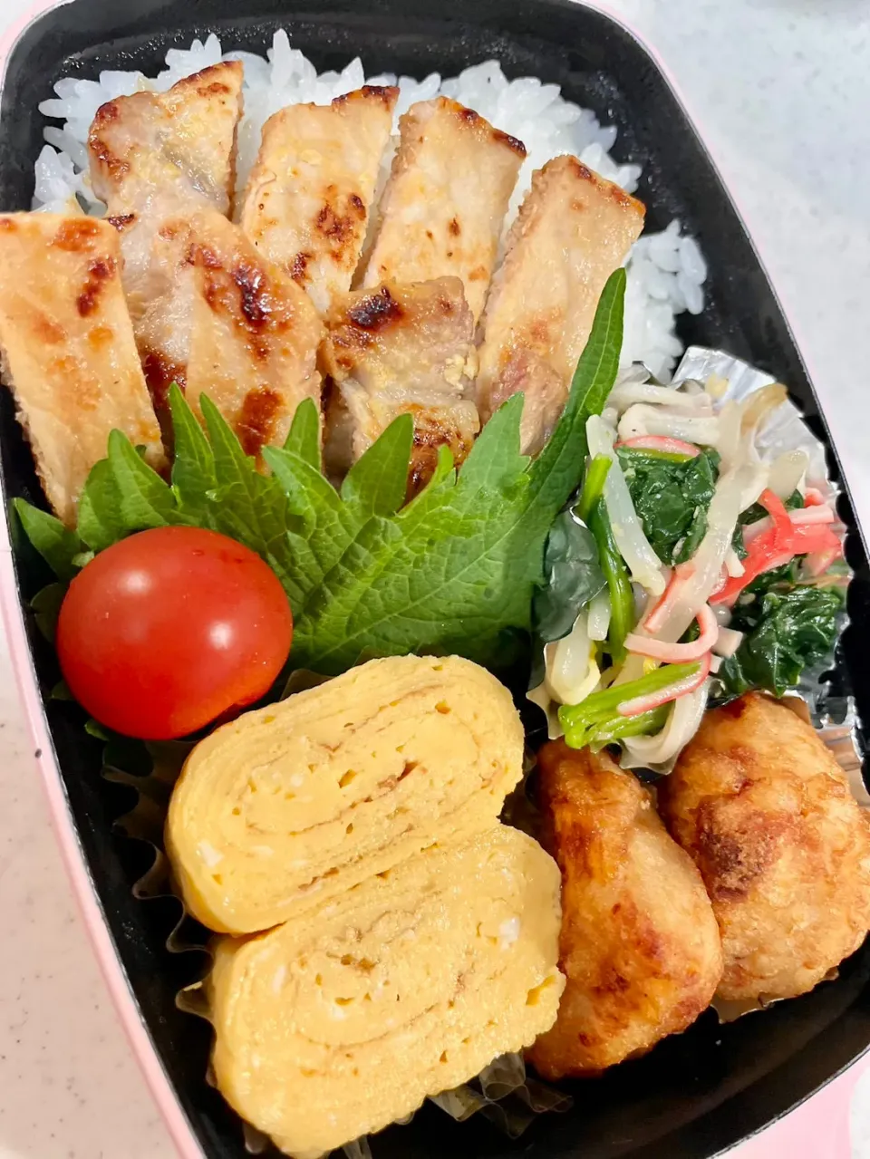 豚焼き弁当|あめふくらさん