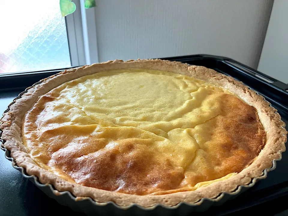 ＊チーズタルト🥧焼き上がり〜落ち着いた＊|＊抹茶＊さん