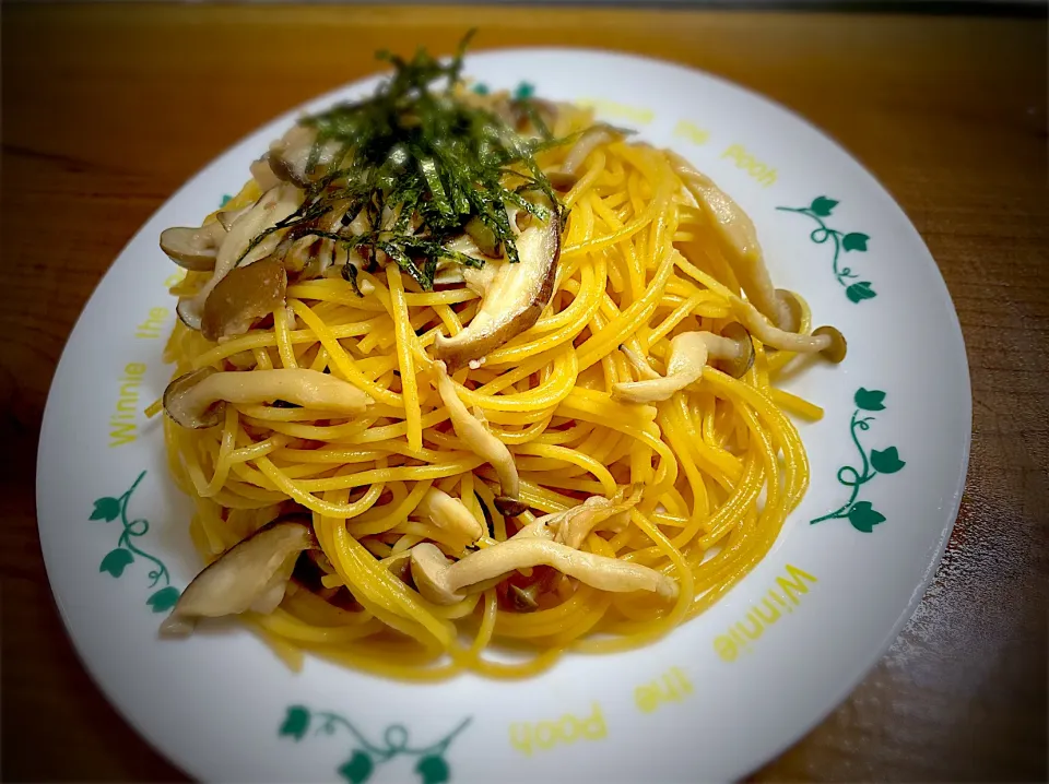 きのこの和風パスタ|名状しがたいゴミムシのようなものさん