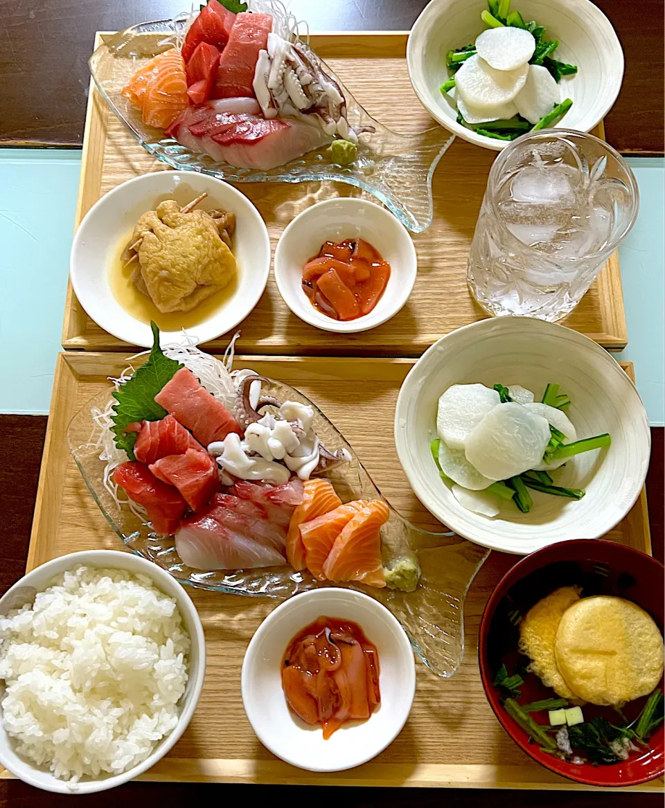 今日はお刺身定食|あささん