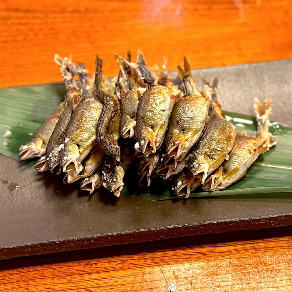 鮎の塩焼き|流線形さん