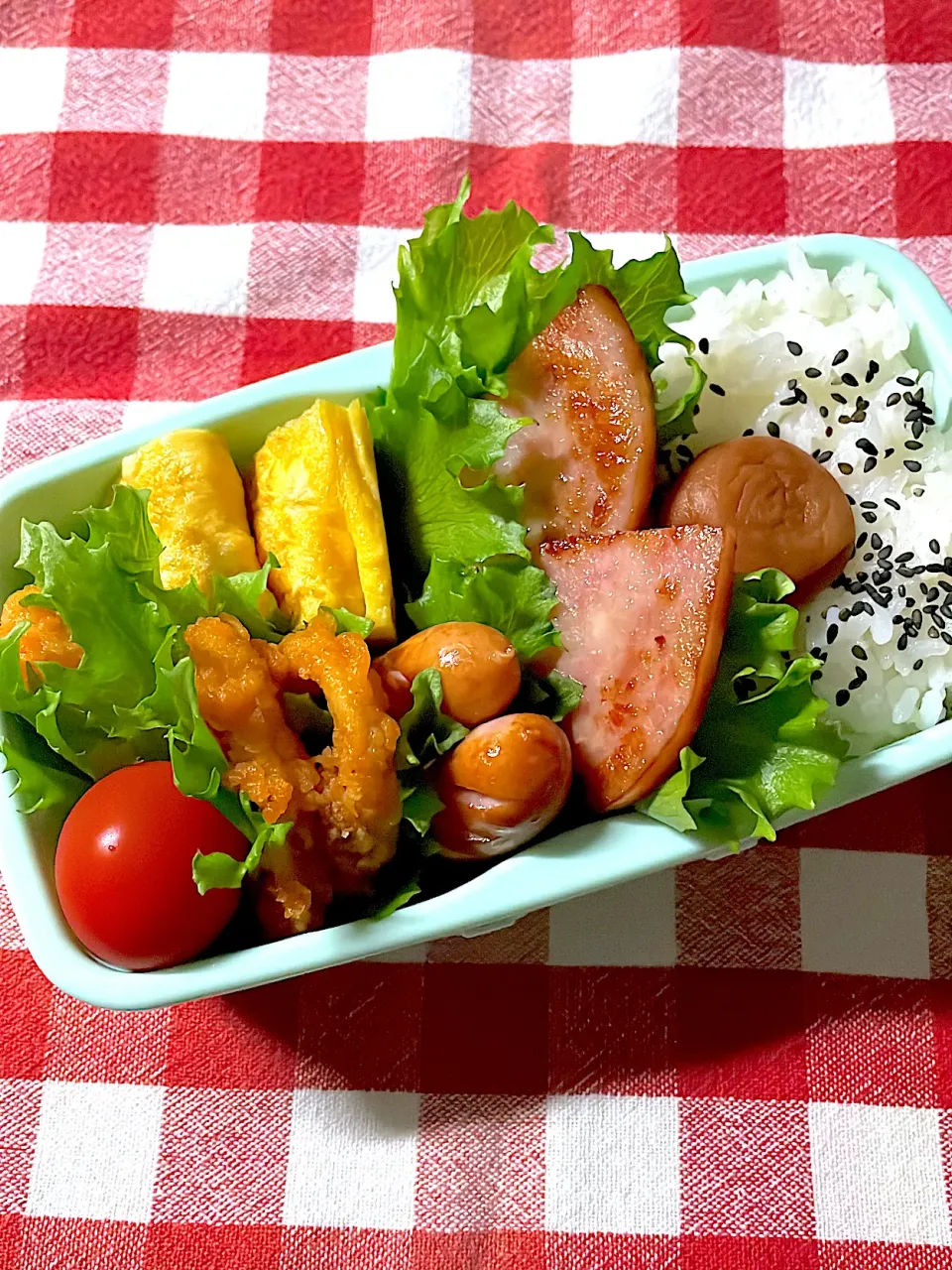 Snapdishの料理写真:高一女子お弁当😋🍴🍱♬*|しげっちさん