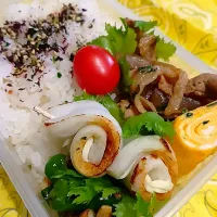 しめじとピーマン炒め豚こま甘辛煮弁当|yayoi.Kさん