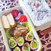 Snapdishの料理写真:娘弁当🐷|まめころさん