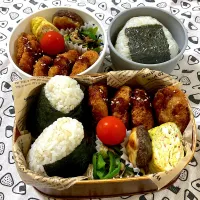 Snapdishの料理写真:トンカツ弁当| SaDaさん