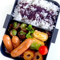 ピーマンの肉巻き弁当！|ikumonさん