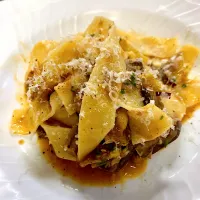 Snapdishの料理写真:Braised Pork Ragu Pappardelle|gonbenさん