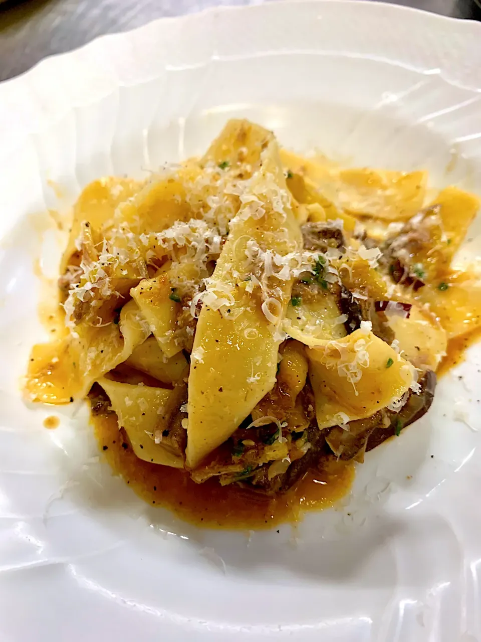 Braised Pork Ragu Pappardelle|gonbenさん