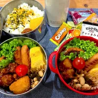 Snapdishの料理写真:今日のヤツのお弁当（R6.11.11）|え〜かさん