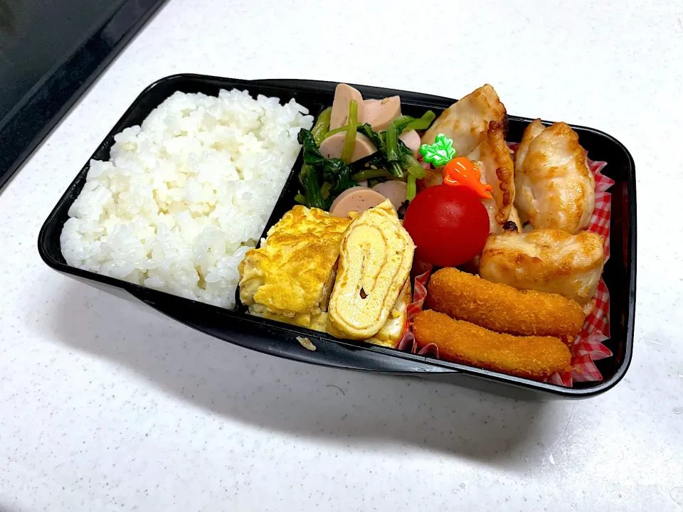 11/11 旦那弁当⁂ささみの梅しそはさみ焼き弁当|ゆさん