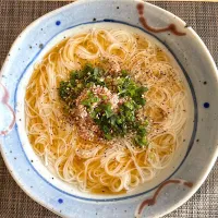 Snapdishの料理写真:ネギ塩素麺|アキラさん