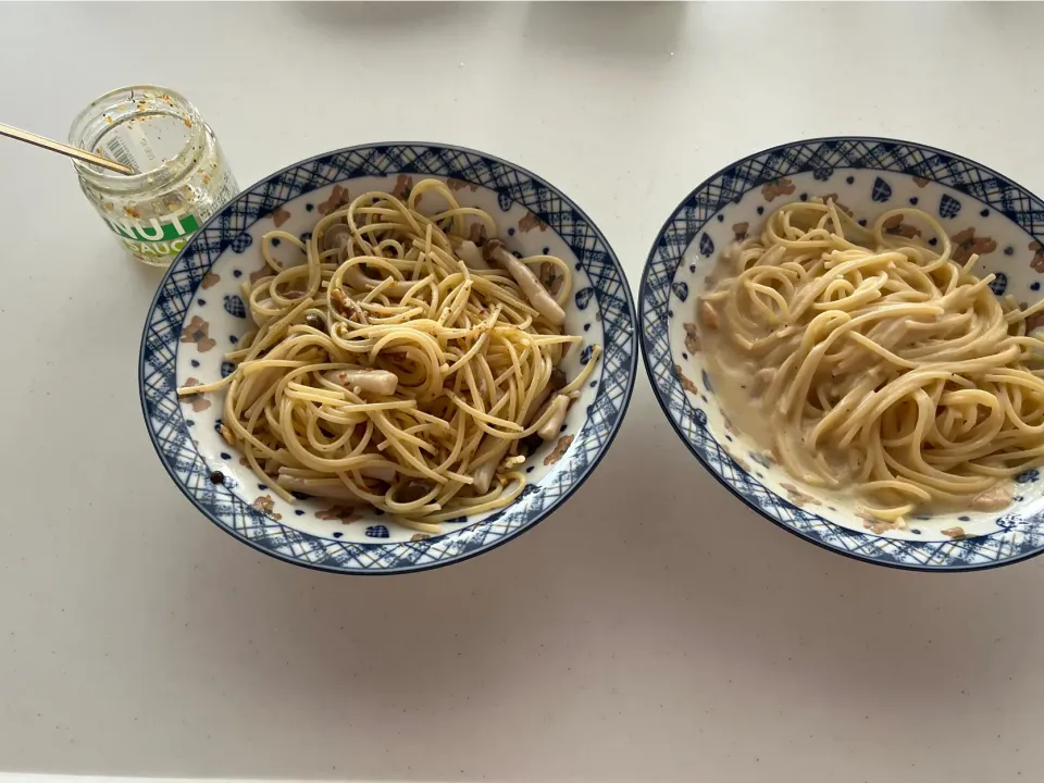 お昼ご飯🎵パスタ二種|kiyominさん