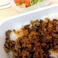 Snapdishの料理写真:今日のタコライス弁当|Conyさん