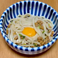 11/11の夜ごはん~納豆うどん~|ゆかｕさん