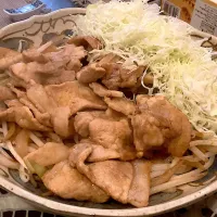 Snapdishの料理写真:北海道『豚丼のタレで焼いた料理』😋|アライさんさん