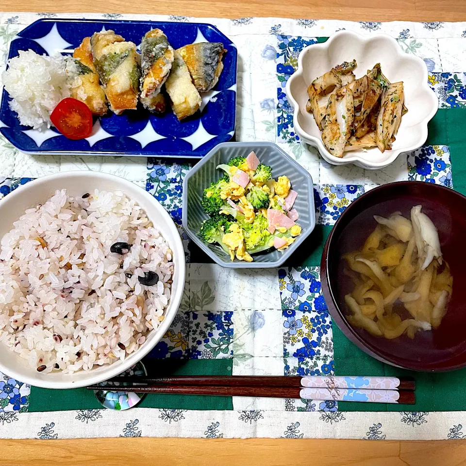 鯖の大葉巻き竜田揚げ|ゆさんさん