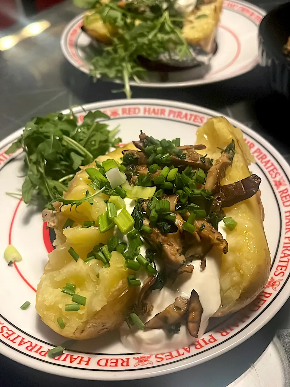 BAKED POTATOES 🥔 with Shiitake|LNAさん