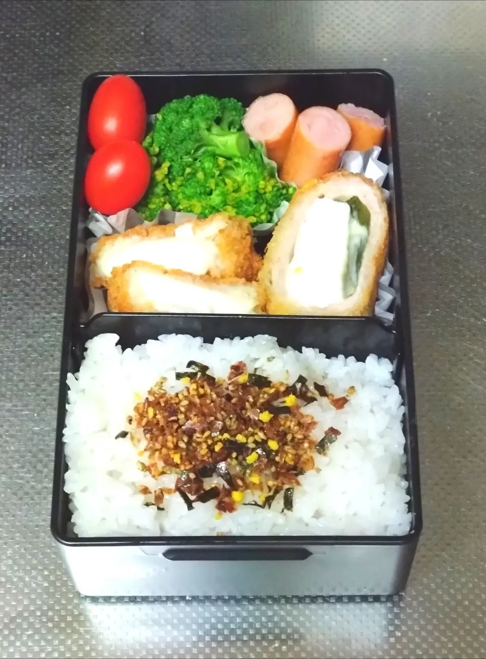 はんぺん豚巻きフライ&クリームコロッケ弁当|黒川克博さん