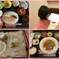 Snapdishの料理写真:⚫︎出産当日病院のお食事
朝:和食
昼:分娩中で食べれず😭
間:ロールケーキ
夕:ロールキャベツ|さっちんさん