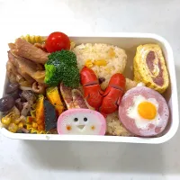 Snapdishの料理写真:2024年11月12日　オレ弁当🍙|クッキングおやぢさん