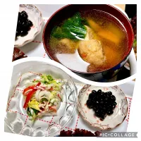 Snapdishの料理写真:がんもどきの味噌汁|okeiko🎶さん