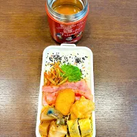 Snapdishの料理写真:きんぴら弁当|ちはるさん