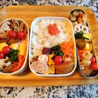 Snapdishの料理写真:みんなのお弁当🎵 2024.11.12| mayumiさん