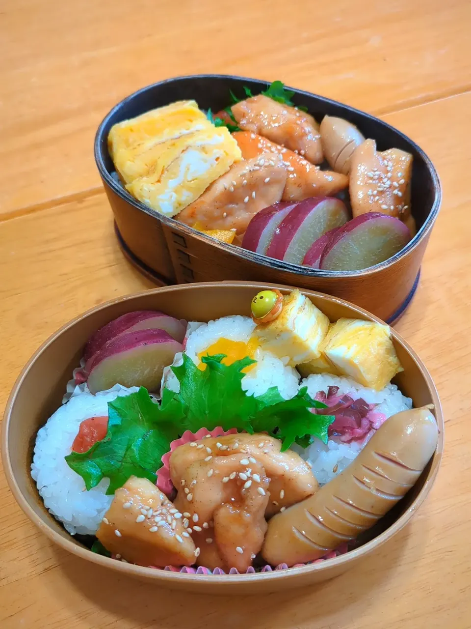 おにぎりトリオ弁当|さやかさん