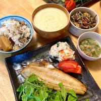 Snapdishの料理写真:昨日の晩御飯(n´—｀n)♪| さくたえさん