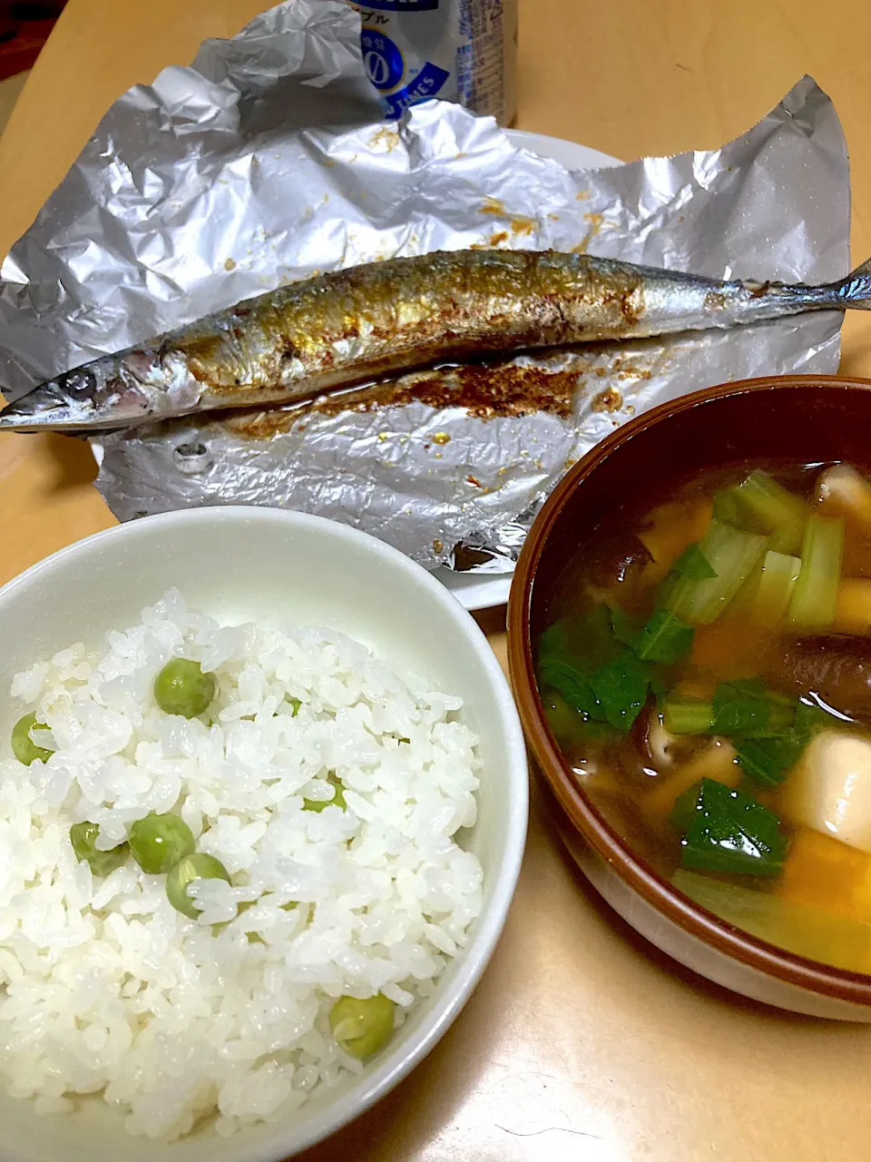 単身赴任中です男飯(秋刀魚)|おおもりの星さん