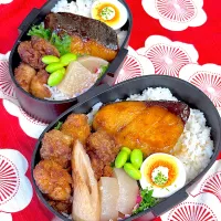 Snapdishの料理写真:ぶりの照り焼き弁当