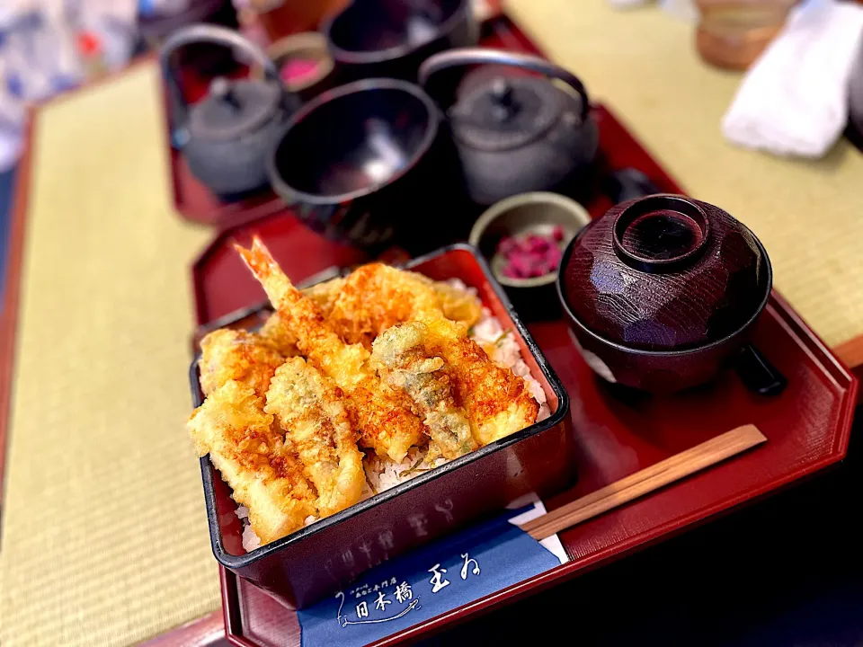 天丼|ネコ隊長さん