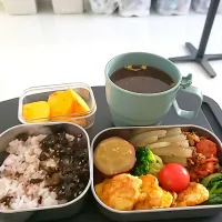 Snapdishの料理写真:今日のお弁当|コモモLOVEさん