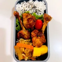 Snapdishの料理写真:11/12 チューリップ唐揚げ弁当|なおちゃんさん