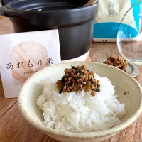 青天の霹靂🌾と蕪の葉のピリ辛肉味噌|みずほさん